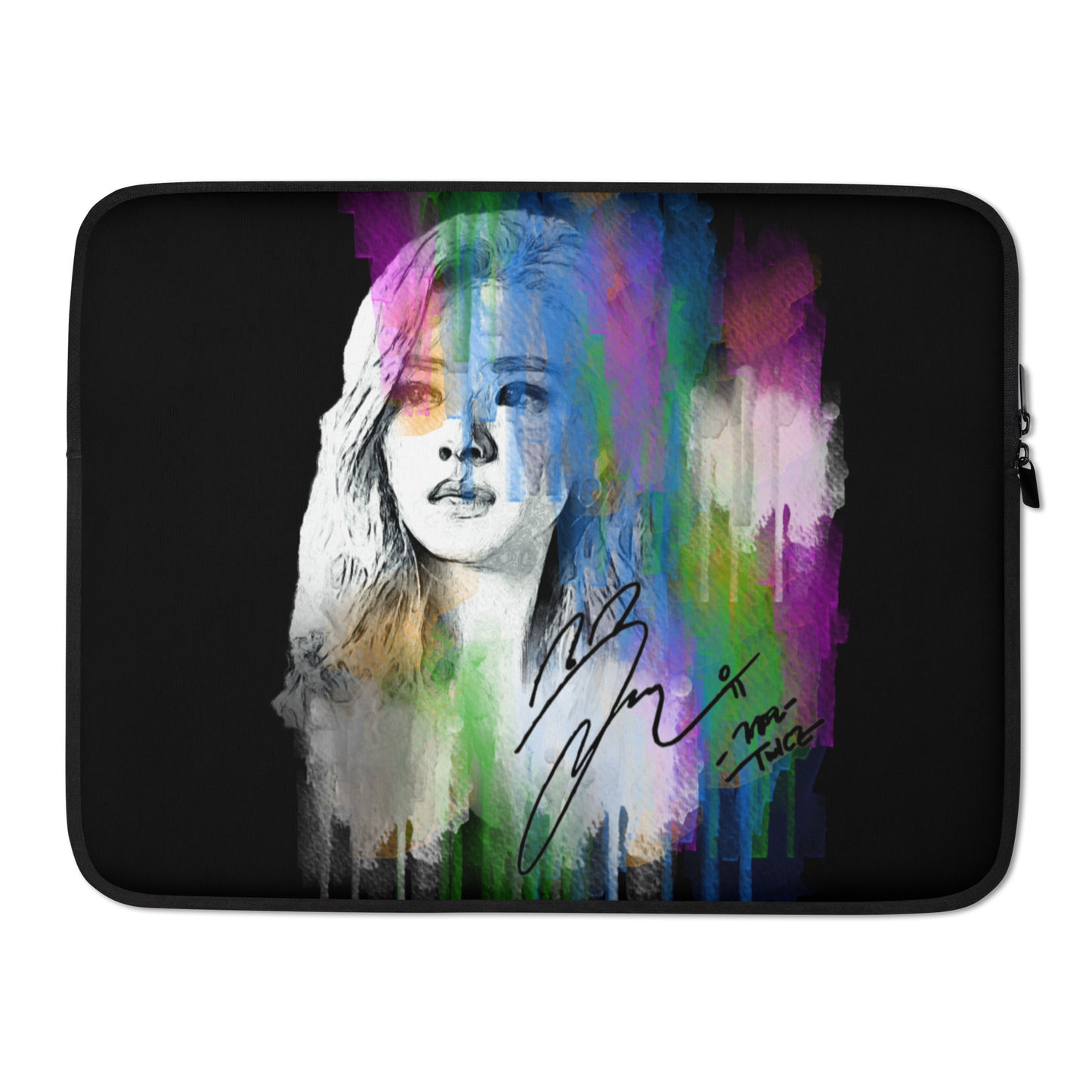 TWICE Jeongyeon, Yoo Jeong-yeon Waterpaint Portrait Laptop MacBook Sleeve