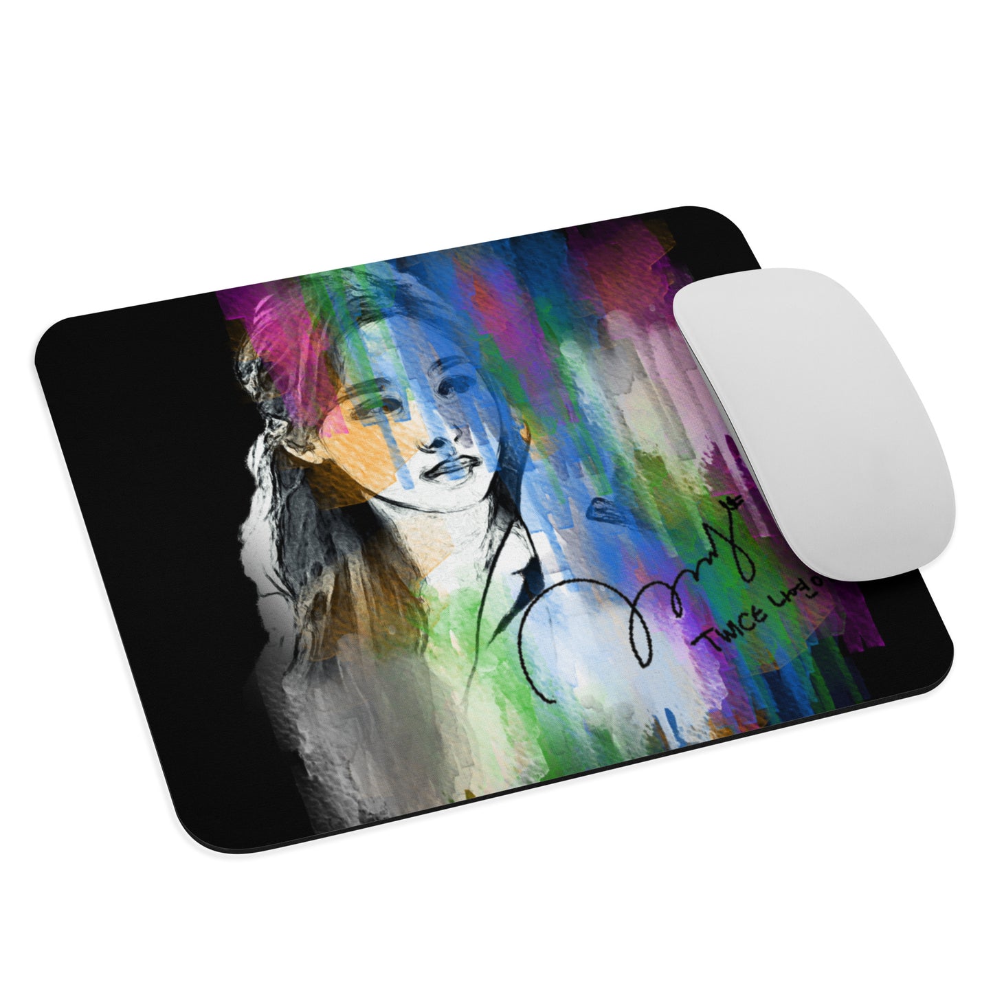 TWICE Nayeon, Im Na-yeon Waterpaint Portrait Mouse Pad