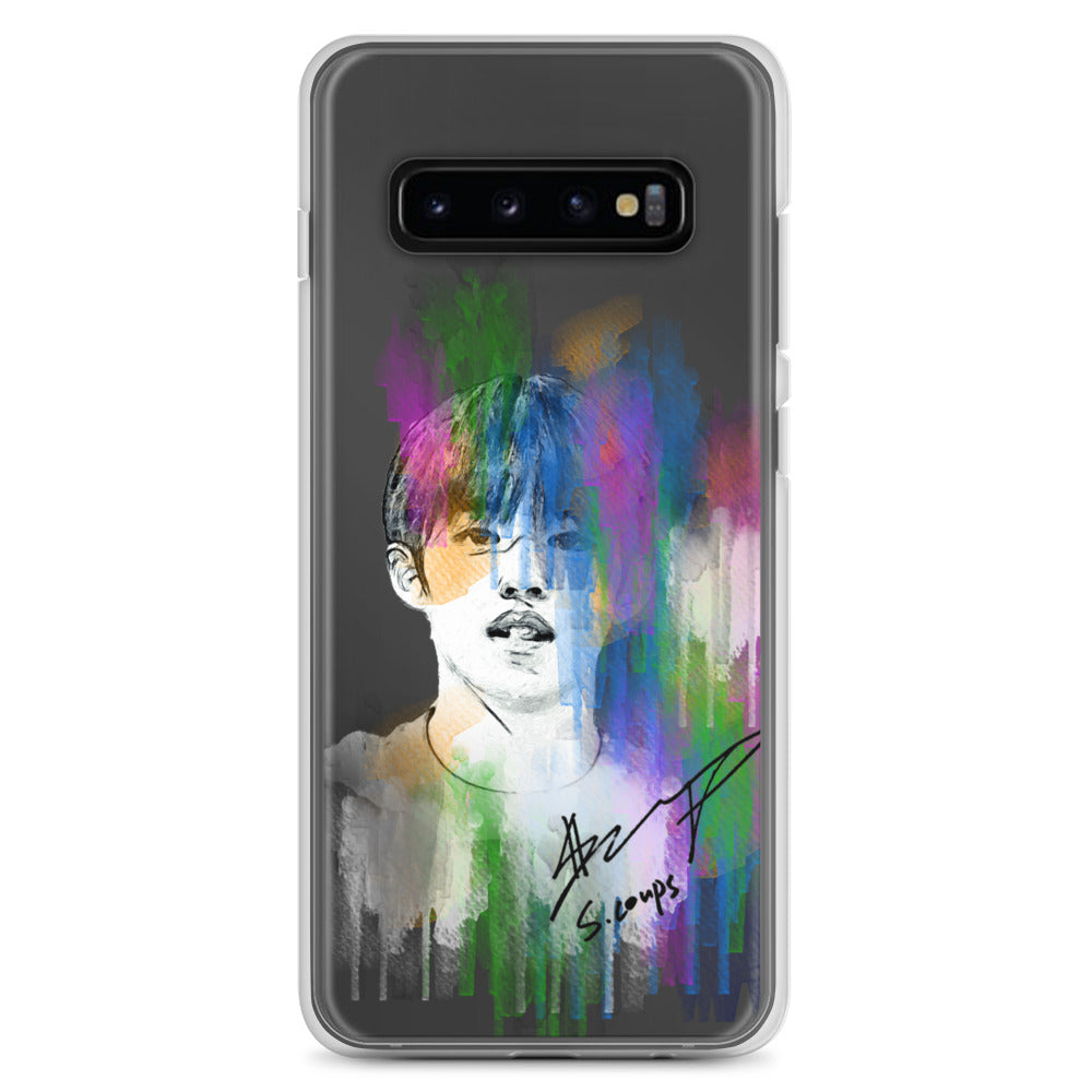 SEVENTEEN S.Coups, Choi Seung Cheol Waterpaint portrait Samsung Case