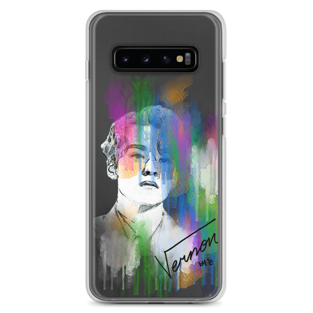 SEVENTEEN Vernon, Hansol Vernon Chwe Waterpaint portrait Samsung Case