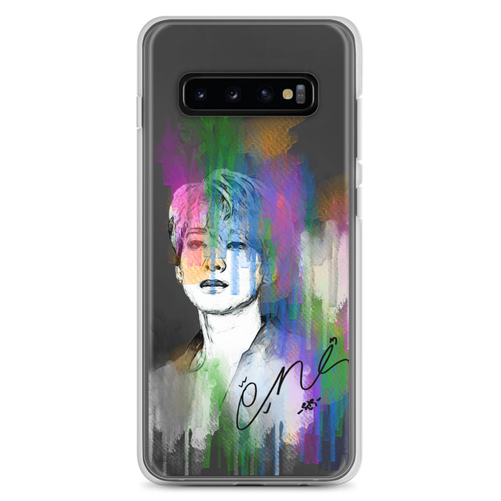 SEVENTEEN Wonwoo, Jeon Won-woo Waterpaint portrait Samsung Case