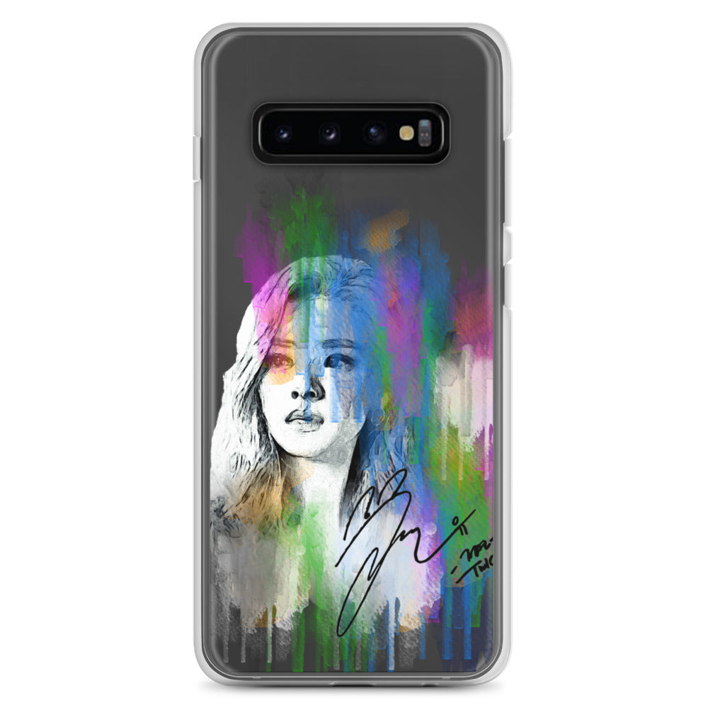 TWICE Jeongyeon, Yoo Jeong-yeon Waterpaint portrait Samsung Case