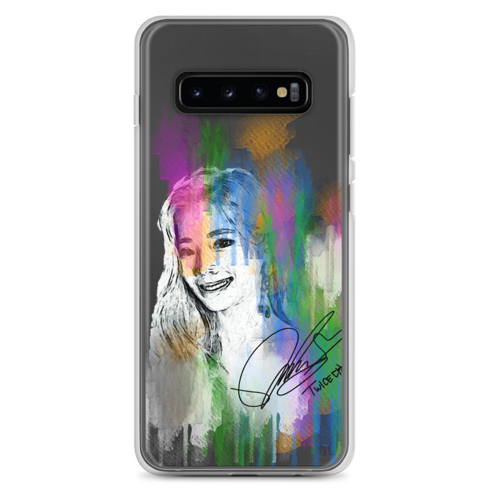 TWICE Dahyun, Kim Da Hyun Waterpaint portrait Samsung Case