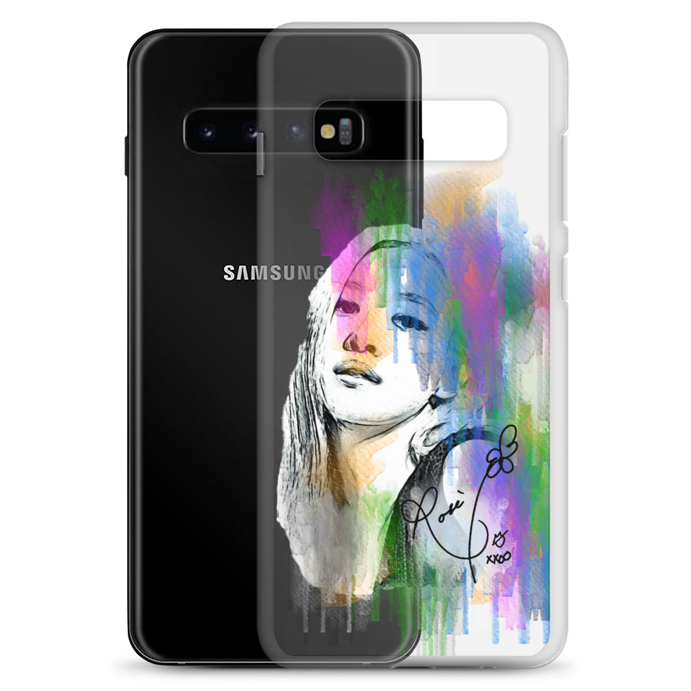 BLACKPINK Rosé, Roseanne Park Waterpaint portrait Samsung Case