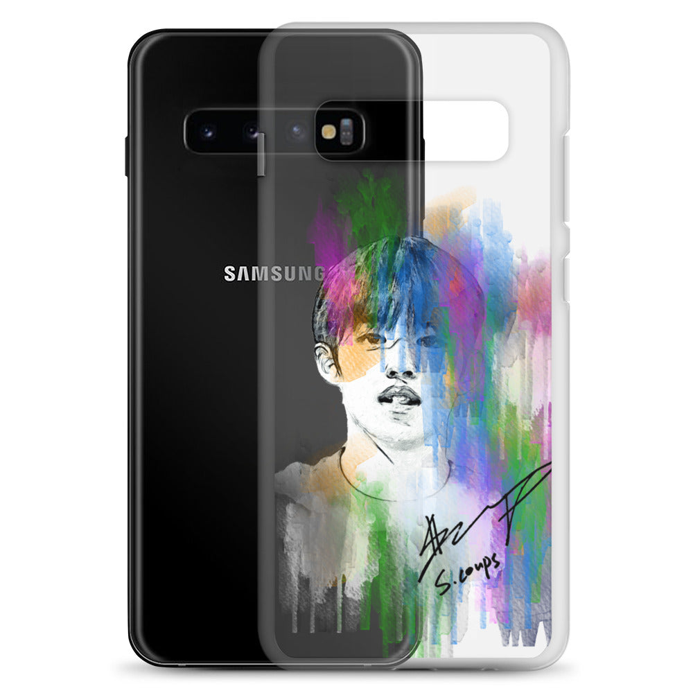 SEVENTEEN S.Coups, Choi Seung Cheol Waterpaint portrait Samsung Case