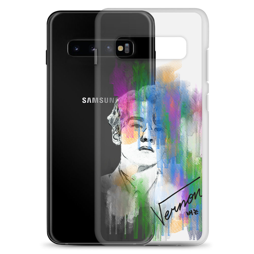 SEVENTEEN Vernon, Hansol Vernon Chwe Waterpaint portrait Samsung Case