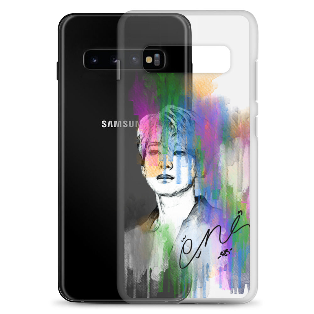 SEVENTEEN Wonwoo, Jeon Won-woo Waterpaint portrait Samsung Case