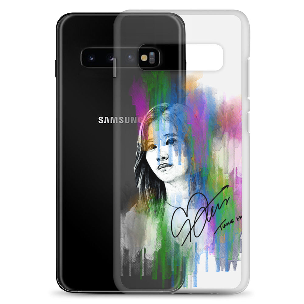 TWICE Sana, Minatozaki Sana Waterpaint portrait Samsung Case