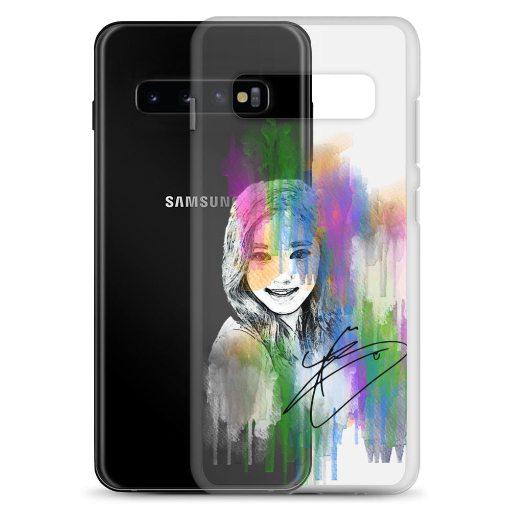 TWICE Tzuyu, Chou Tzu-yu Waterpaint portrait Samsung Case