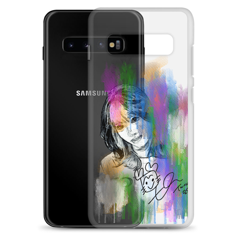 TWICE Momo , Hirai Momo Waterpaint portrait Samsung Case