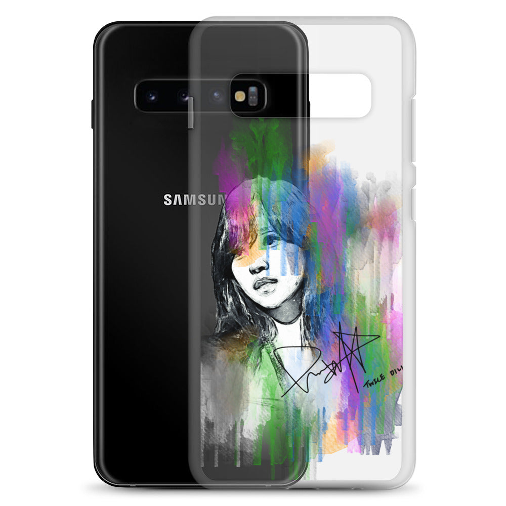 TWICE Mina, Mina Sharon Myoi Waterpaint portrait Samsung Case