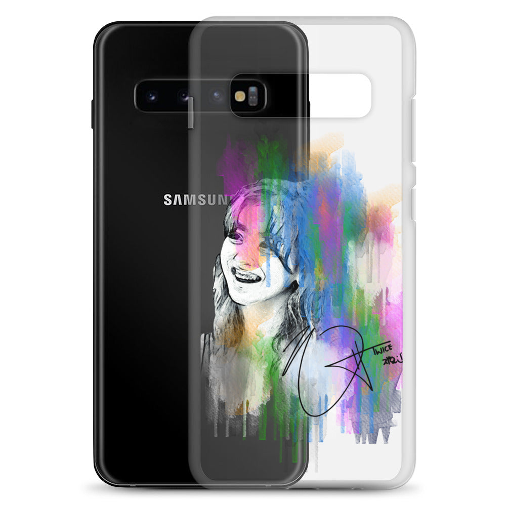 TWICE Jihyo, Park Ji-hyo Waterpaint portrait Samsung Case