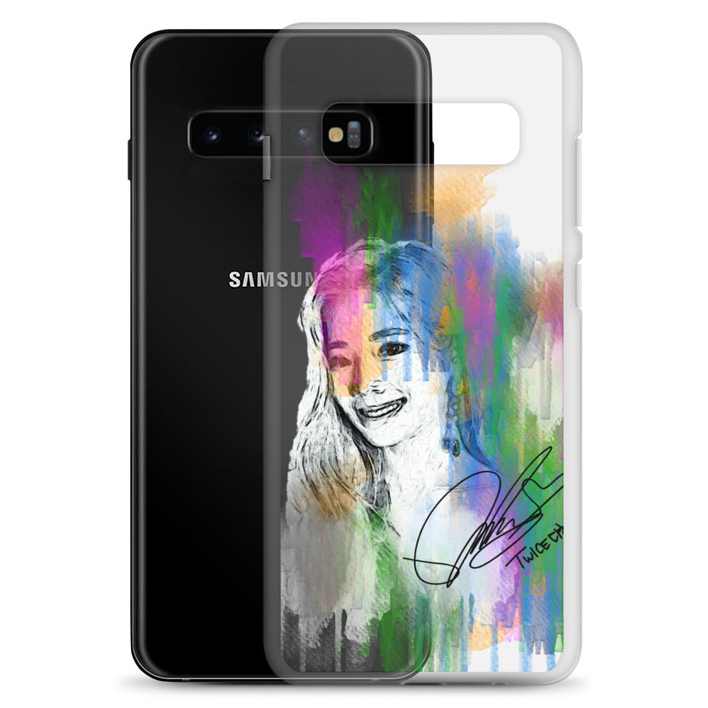 TWICE Dahyun, Kim Da Hyun Waterpaint portrait Samsung Case