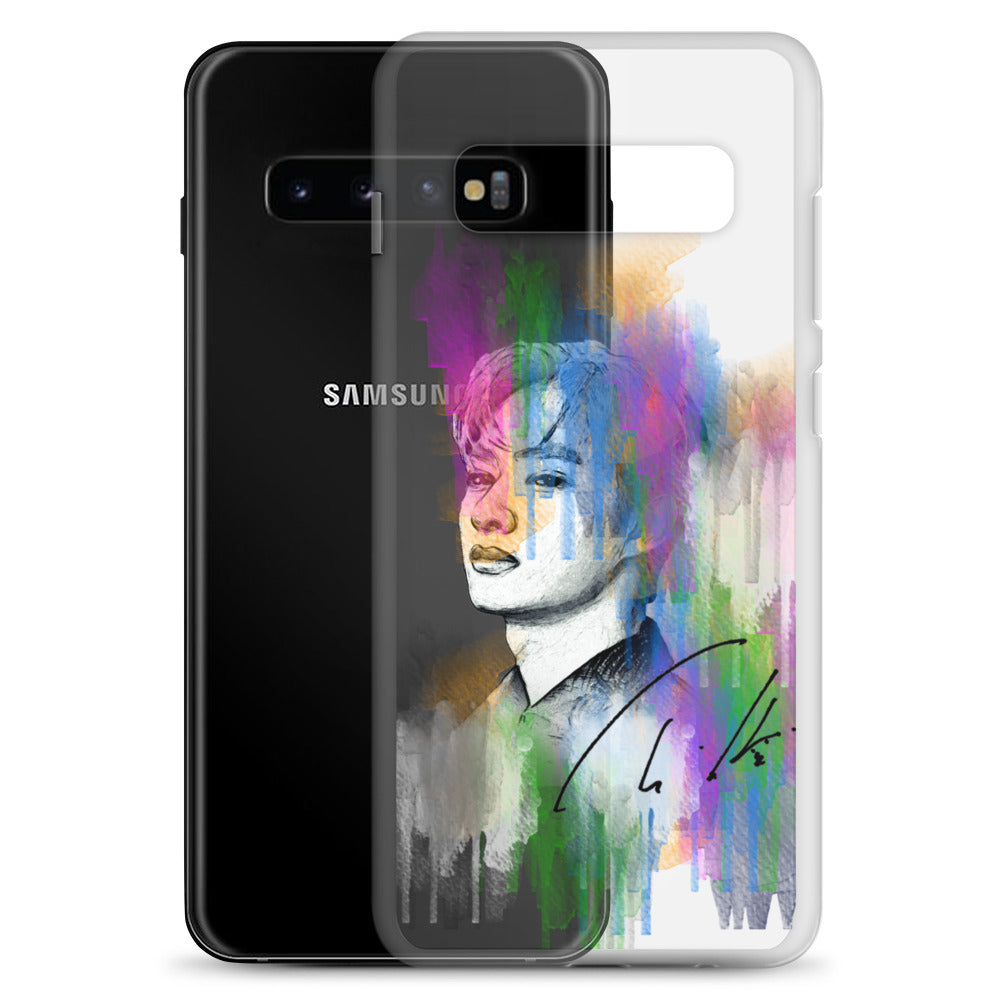 SEVENTEEN Jun, Wen Junhui Waterpaint portrait Samsung Case