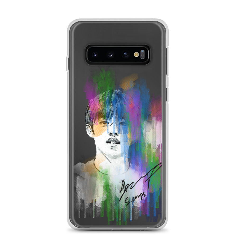 SEVENTEEN S.Coups, Choi Seung Cheol Waterpaint portrait Samsung Case