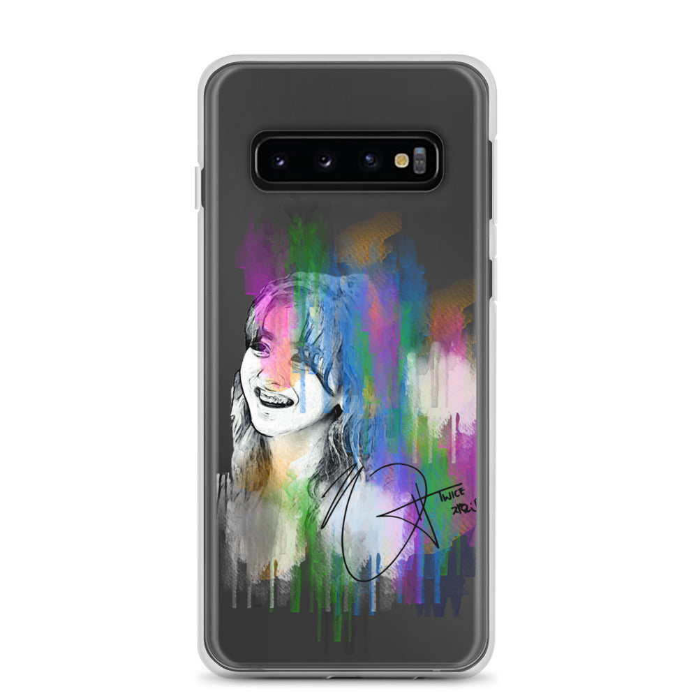 TWICE Jihyo, Park Ji-hyo Waterpaint portrait Samsung Case