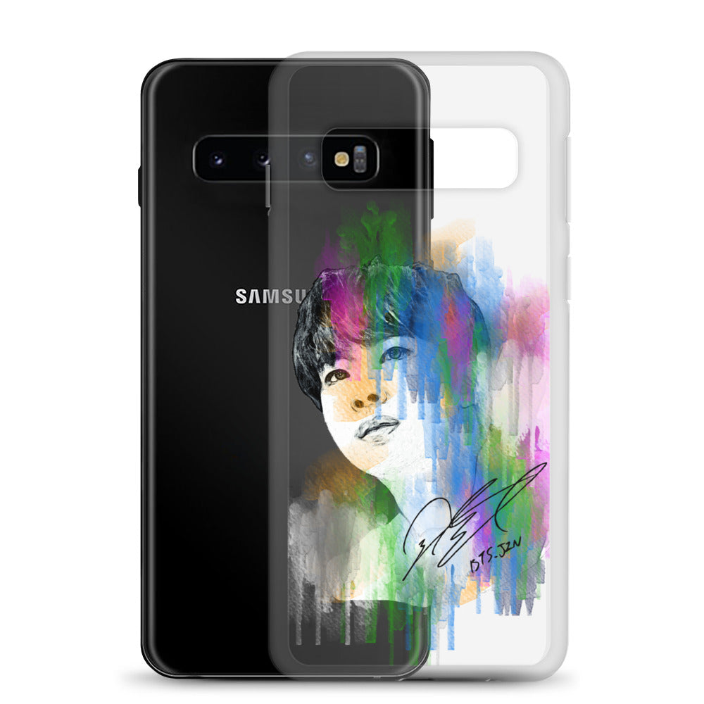 BTS Jin, Kim Seok-jin Waterpaint portrait Samsung Case