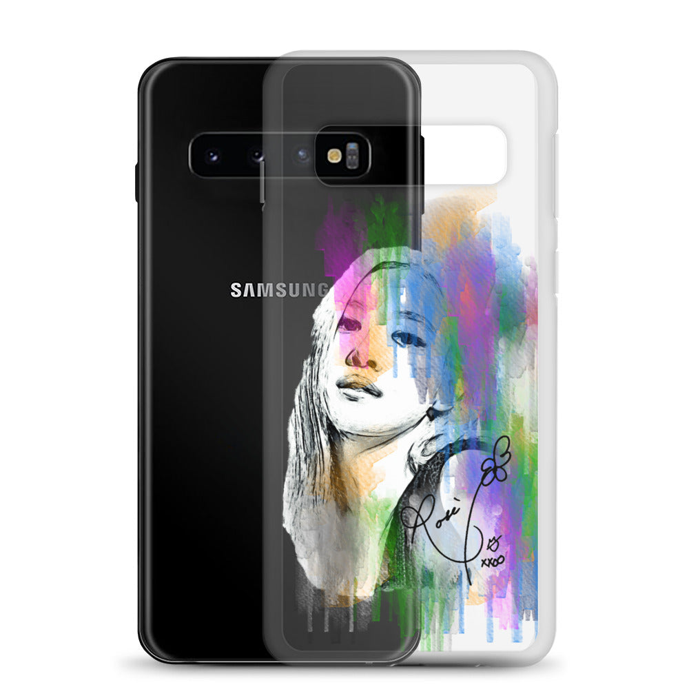 BLACKPINK Rosé, Roseanne Park Waterpaint portrait Samsung Case