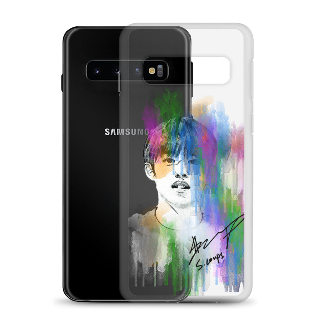 SEVENTEEN S.Coups, Choi Seung Cheol Waterpaint portrait Samsung Case