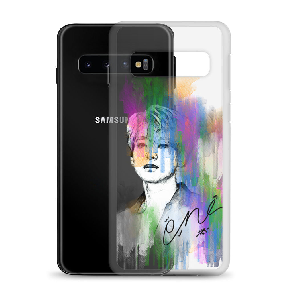 SEVENTEEN Wonwoo, Jeon Won-woo Waterpaint portrait Samsung Case