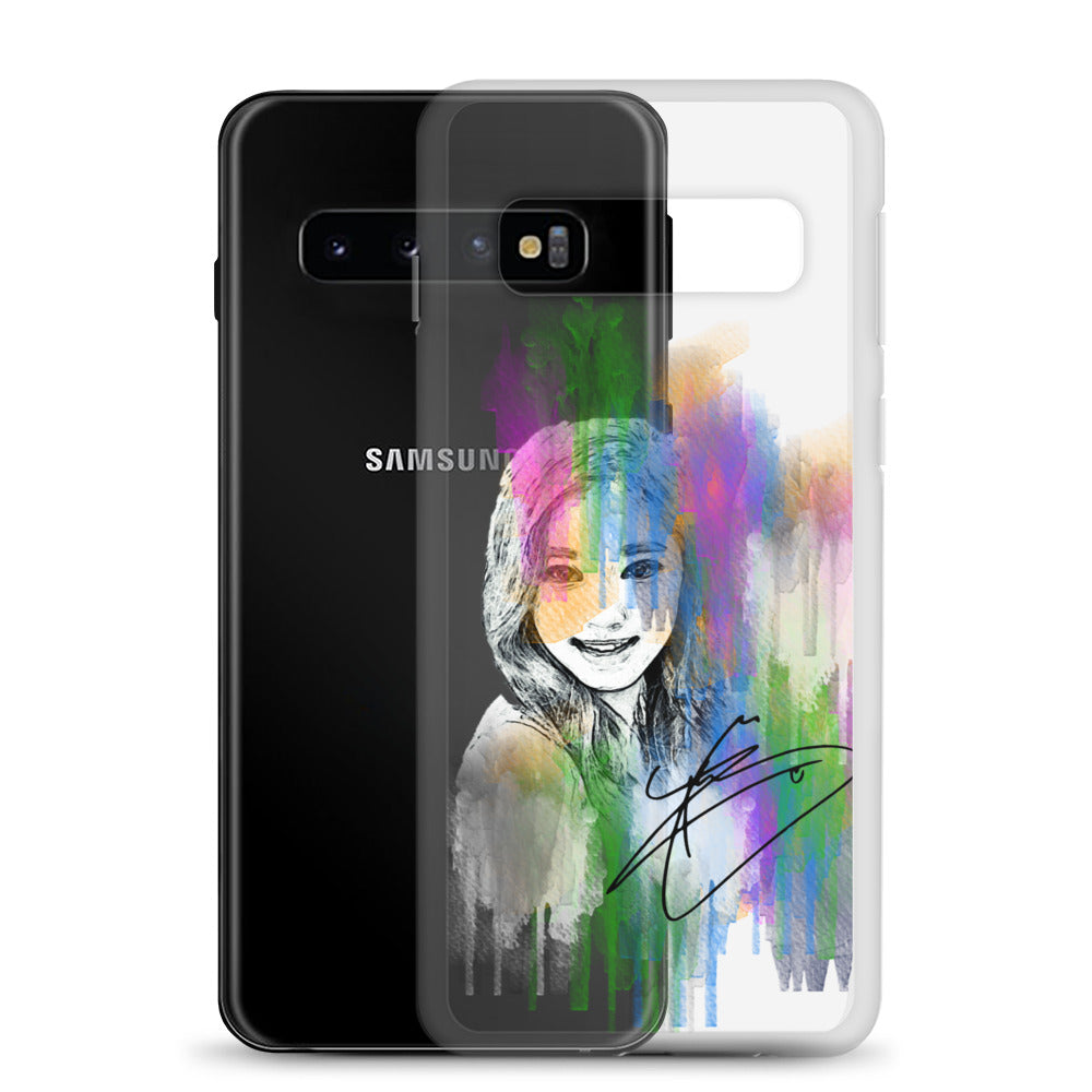 TWICE Tzuyu, Chou Tzu-yu Waterpaint portrait Samsung Case