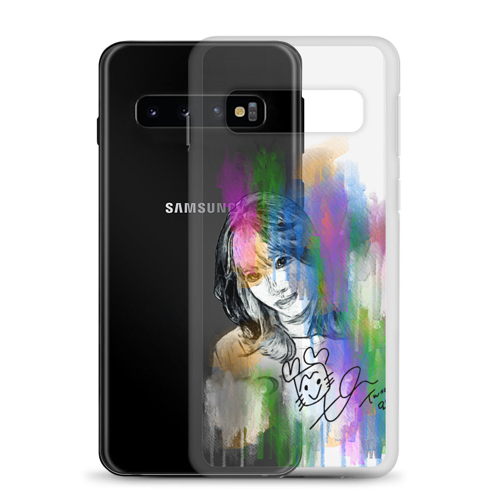 TWICE Momo , Hirai Momo Waterpaint portrait Samsung Case