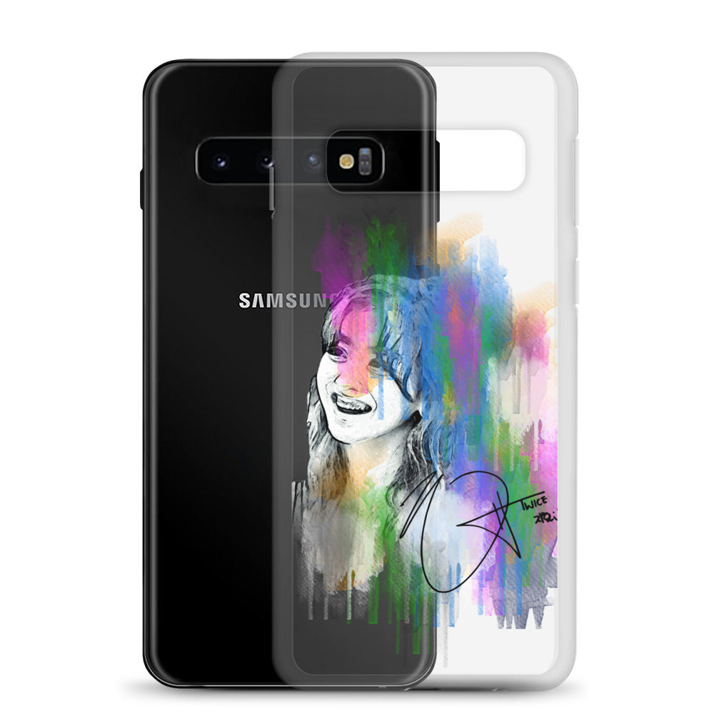 TWICE Jihyo, Park Ji-hyo Waterpaint portrait Samsung Case