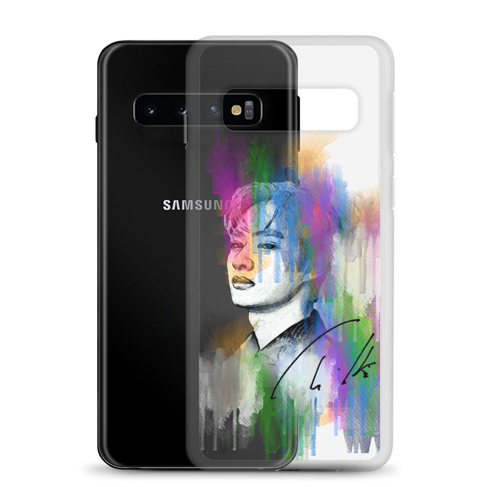 SEVENTEEN Jun, Wen Junhui Waterpaint portrait Samsung Case