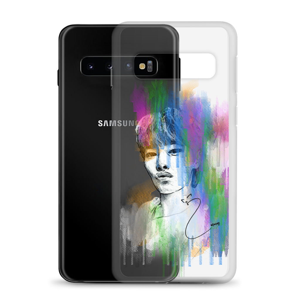 Stray Kids I.N, Yang Jeong-in Waterpaint portrait Samsung Case