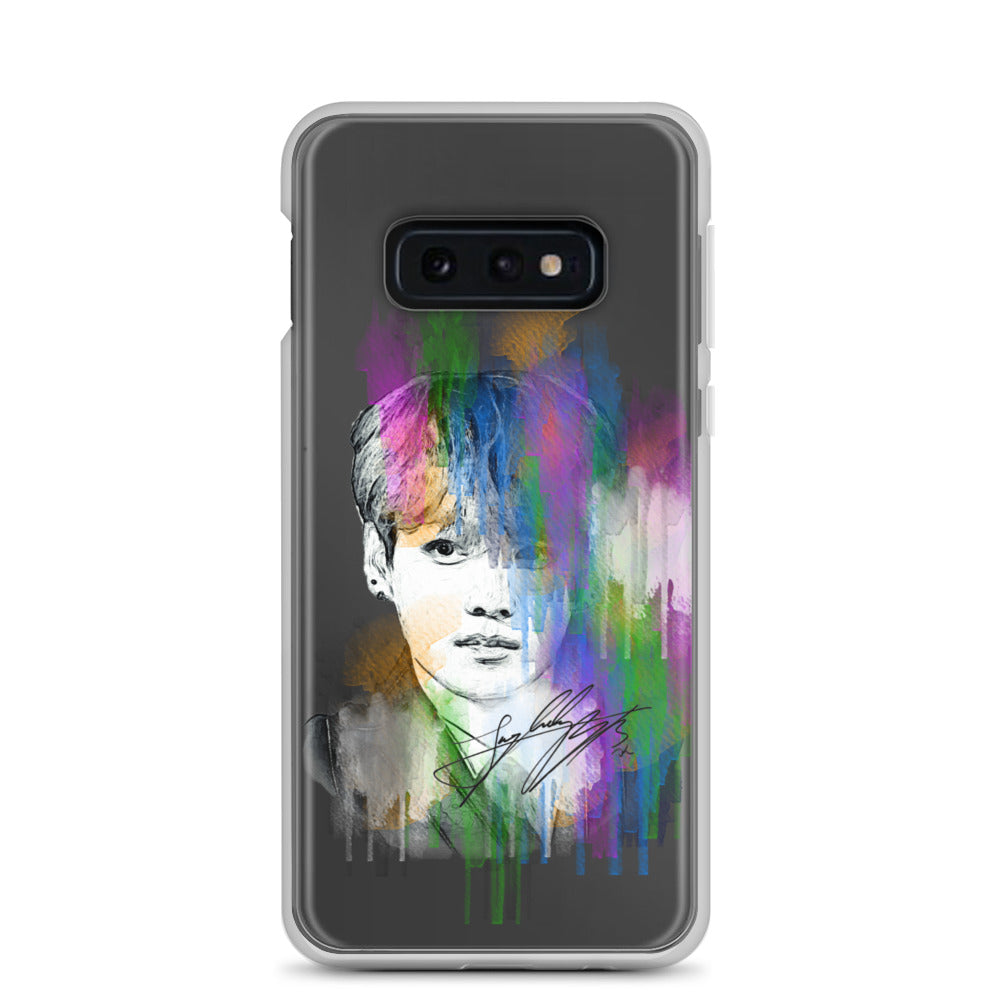 BTS Jungkook, Jeon Jung-kook Waterpaint portrait Samsung Case