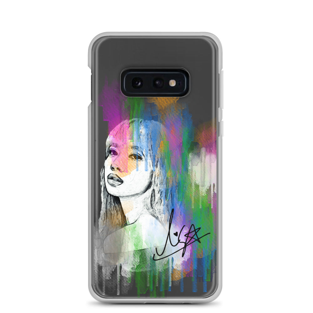 BLACKPINK Lisa, Lalisa Manobal Waterpaint portrait Samsung Case