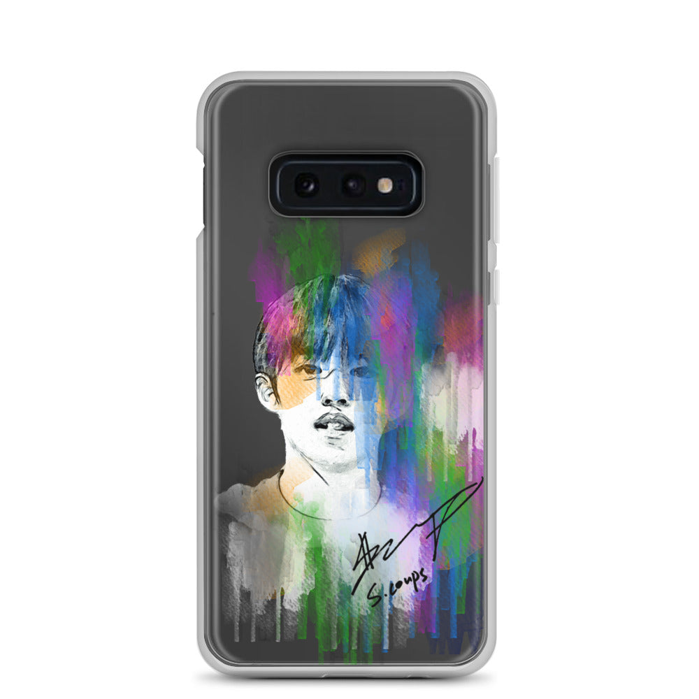 SEVENTEEN S.Coups, Choi Seung Cheol Waterpaint portrait Samsung Case