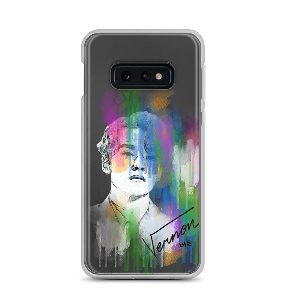 SEVENTEEN Vernon, Hansol Vernon Chwe Waterpaint portrait Samsung Case