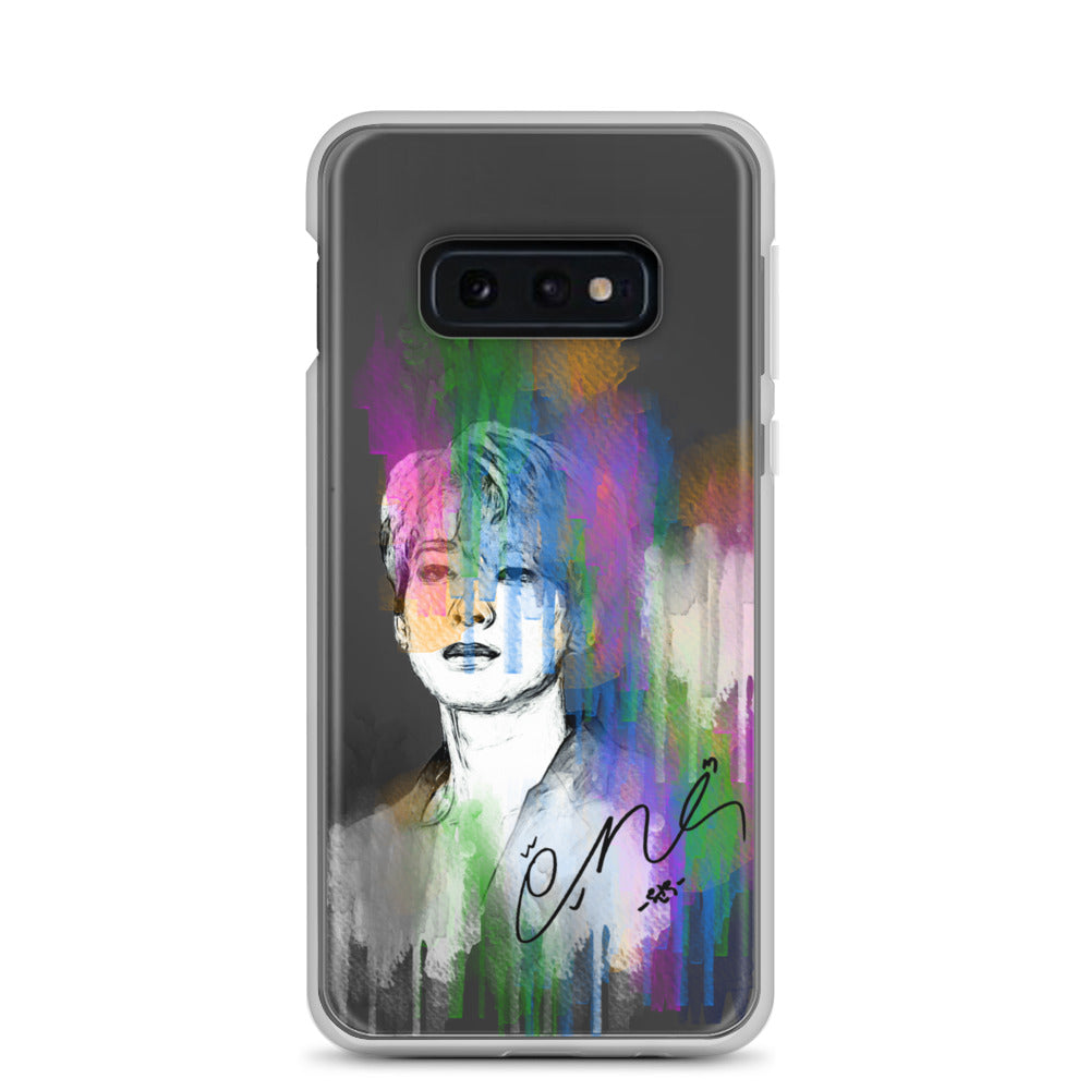 SEVENTEEN Wonwoo, Jeon Won-woo Waterpaint portrait Samsung Case