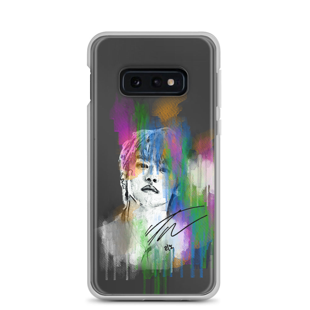 Stray Kids Lee Know, Lee Min-ho Waterpaint portrait Samsung Case