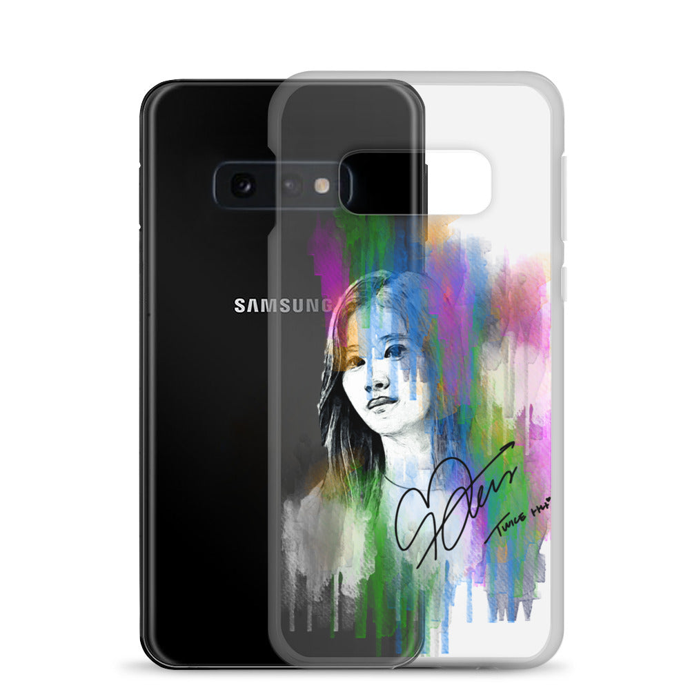 TWICE Sana, Minatozaki Sana Waterpaint portrait Samsung Case