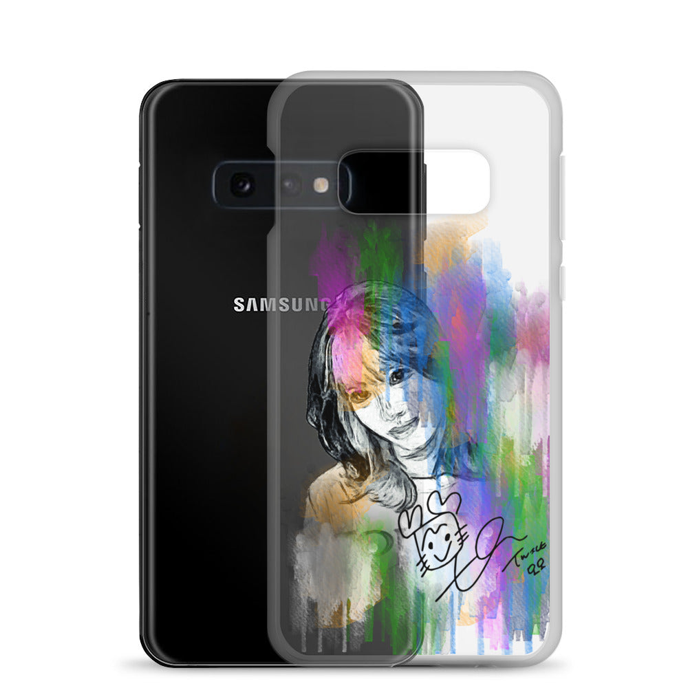 TWICE Momo , Hirai Momo Waterpaint portrait Samsung Case