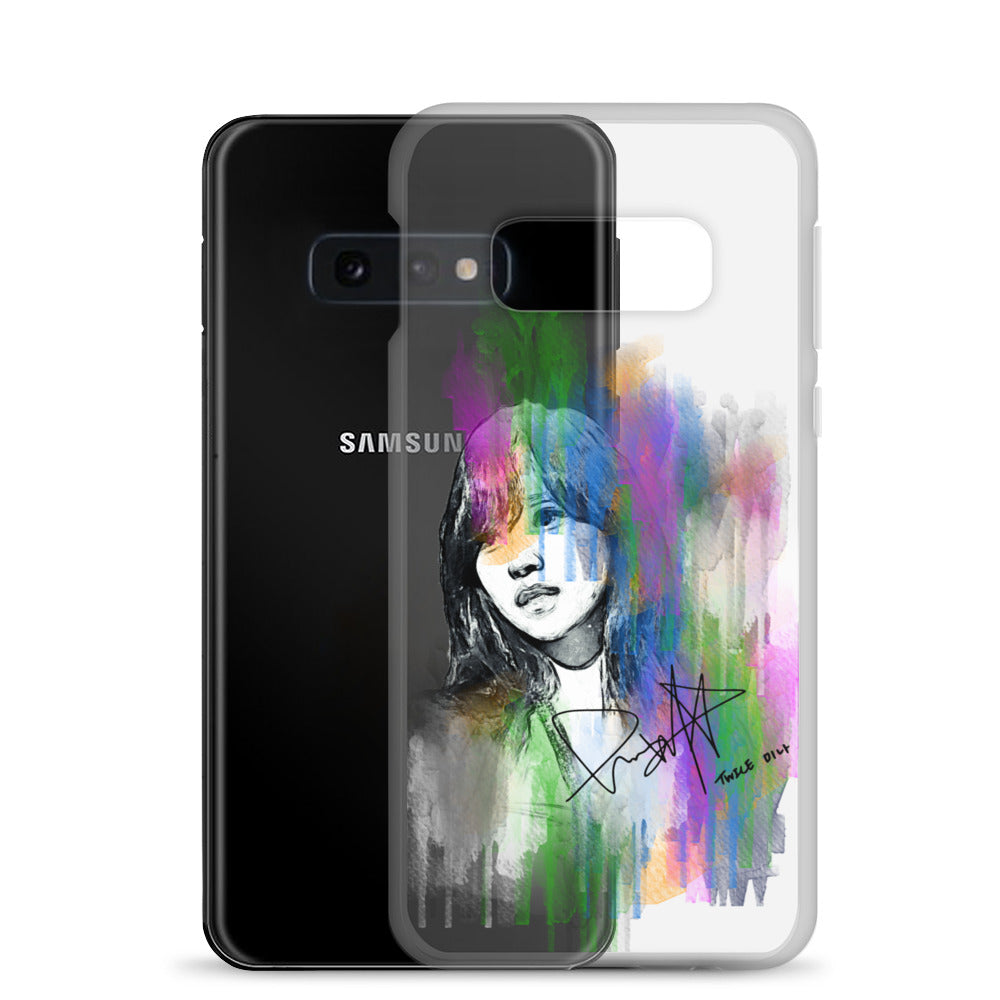 TWICE Mina, Mina Sharon Myoi Waterpaint portrait Samsung Case