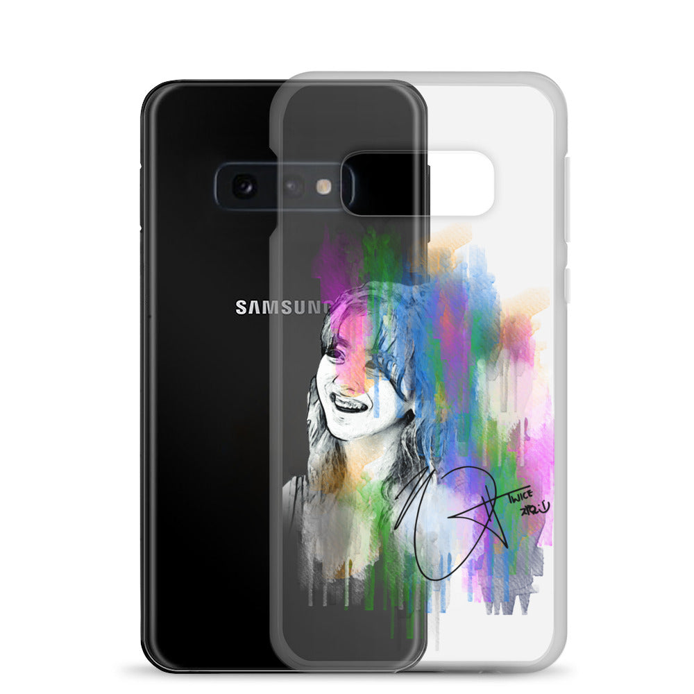 TWICE Jihyo, Park Ji-hyo Waterpaint portrait Samsung Case