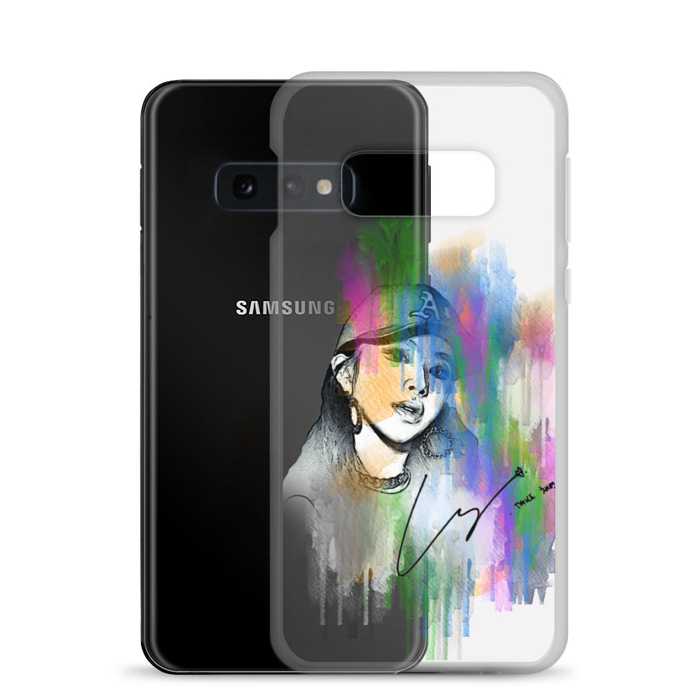 TWICE Chaeyoung, Son Chae-young Waterpaint portrait Samsung Case