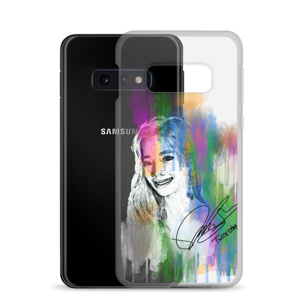 TWICE Dahyun, Kim Da Hyun Waterpaint portrait Samsung Case