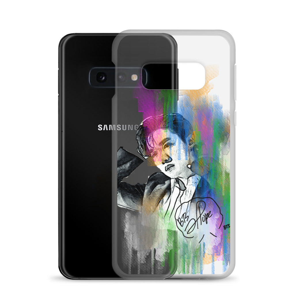 BTS J-Hope, Jung Ho-seok Waterpaint portrait Samsung Case