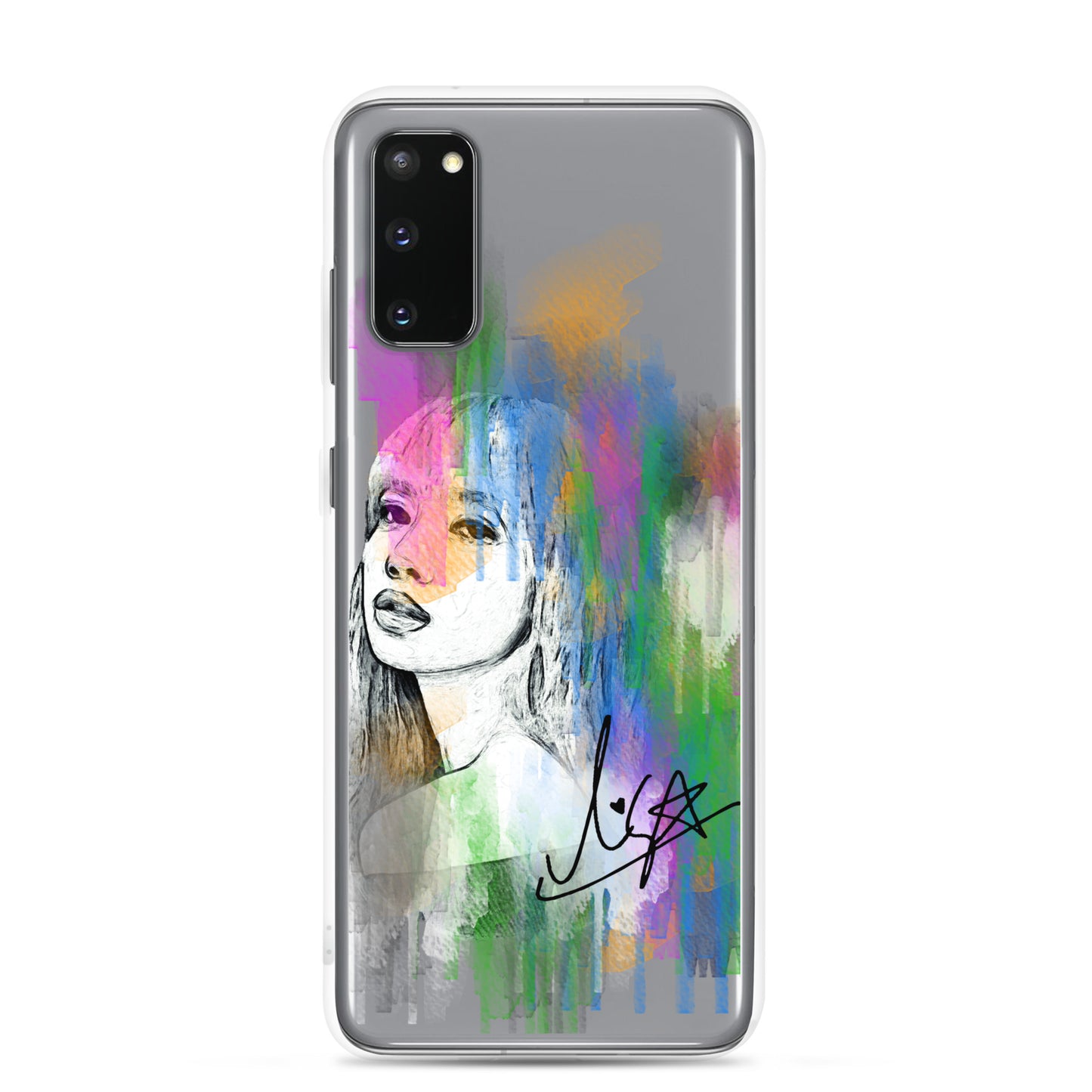 BLACKPINK Lisa, Lalisa Manobal Waterpaint portrait Samsung Case