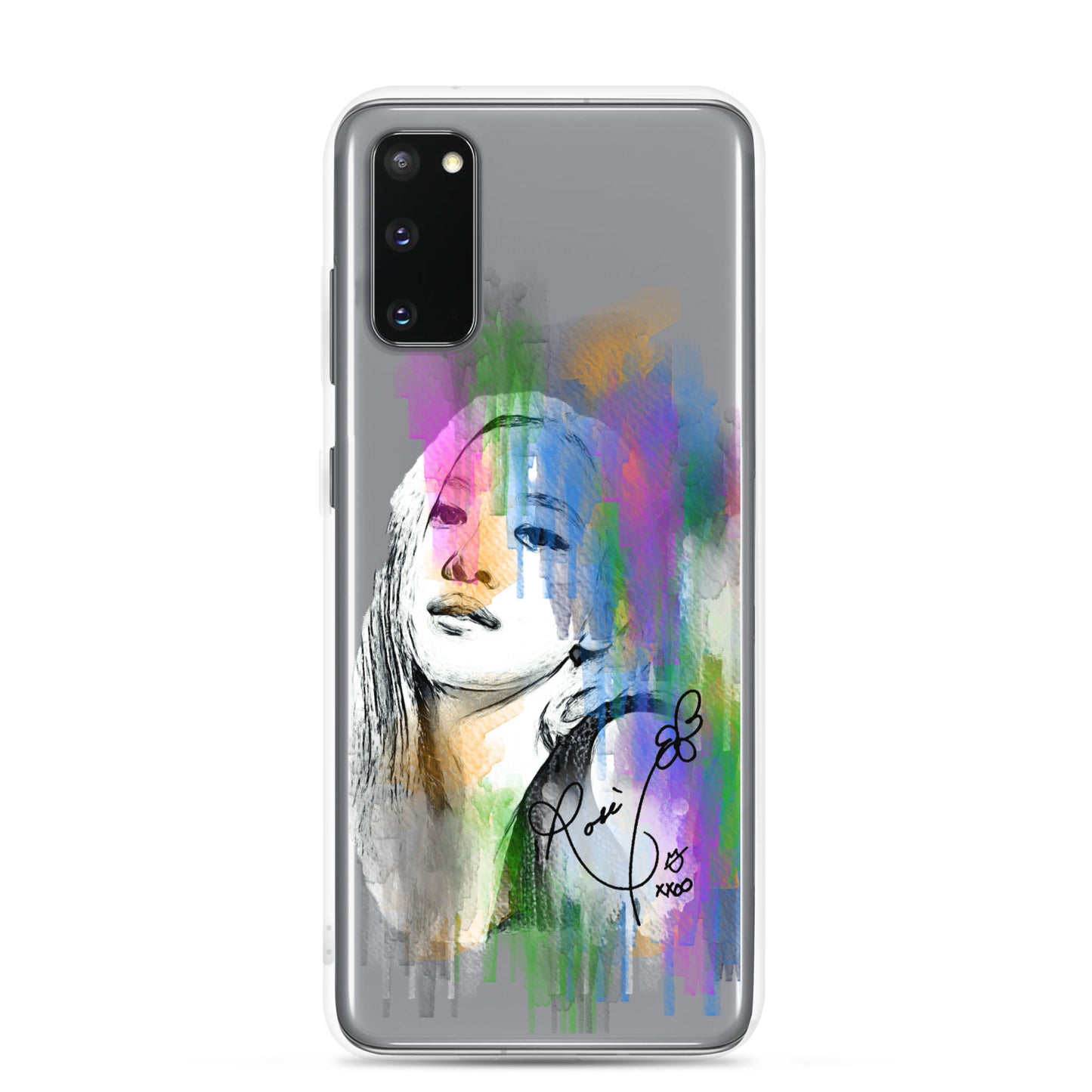 BLACKPINK Rosé, Roseanne Park Waterpaint portrait Samsung Case