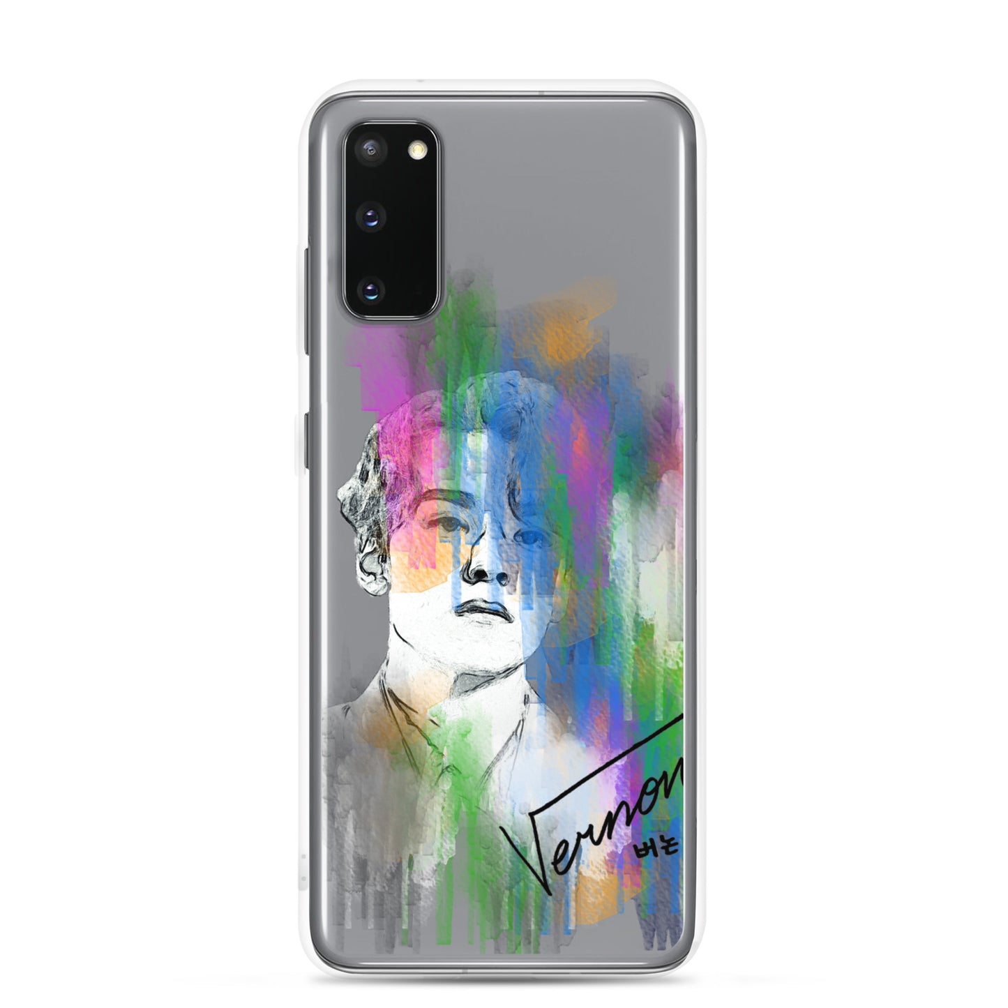 SEVENTEEN Vernon, Hansol Vernon Chwe Waterpaint portrait Samsung Case