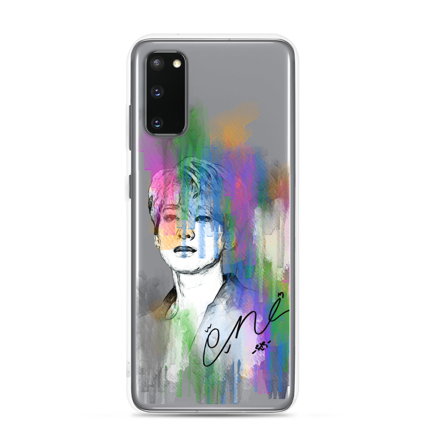 SEVENTEEN Wonwoo, Jeon Won-woo Waterpaint portrait Samsung Case