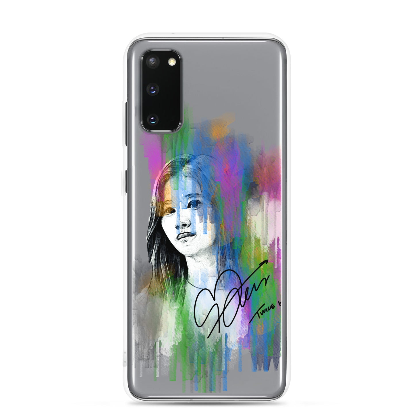 TWICE Sana, Minatozaki Sana Waterpaint portrait Samsung Case