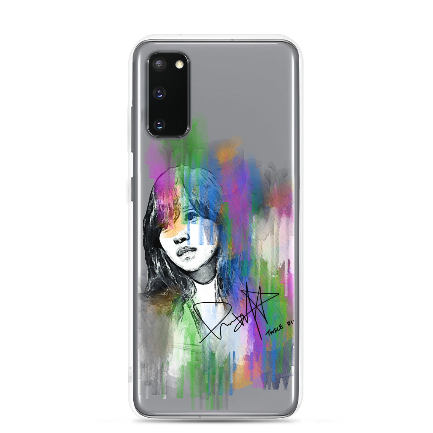 TWICE Mina, Mina Sharon Myoi Waterpaint portrait Samsung Case