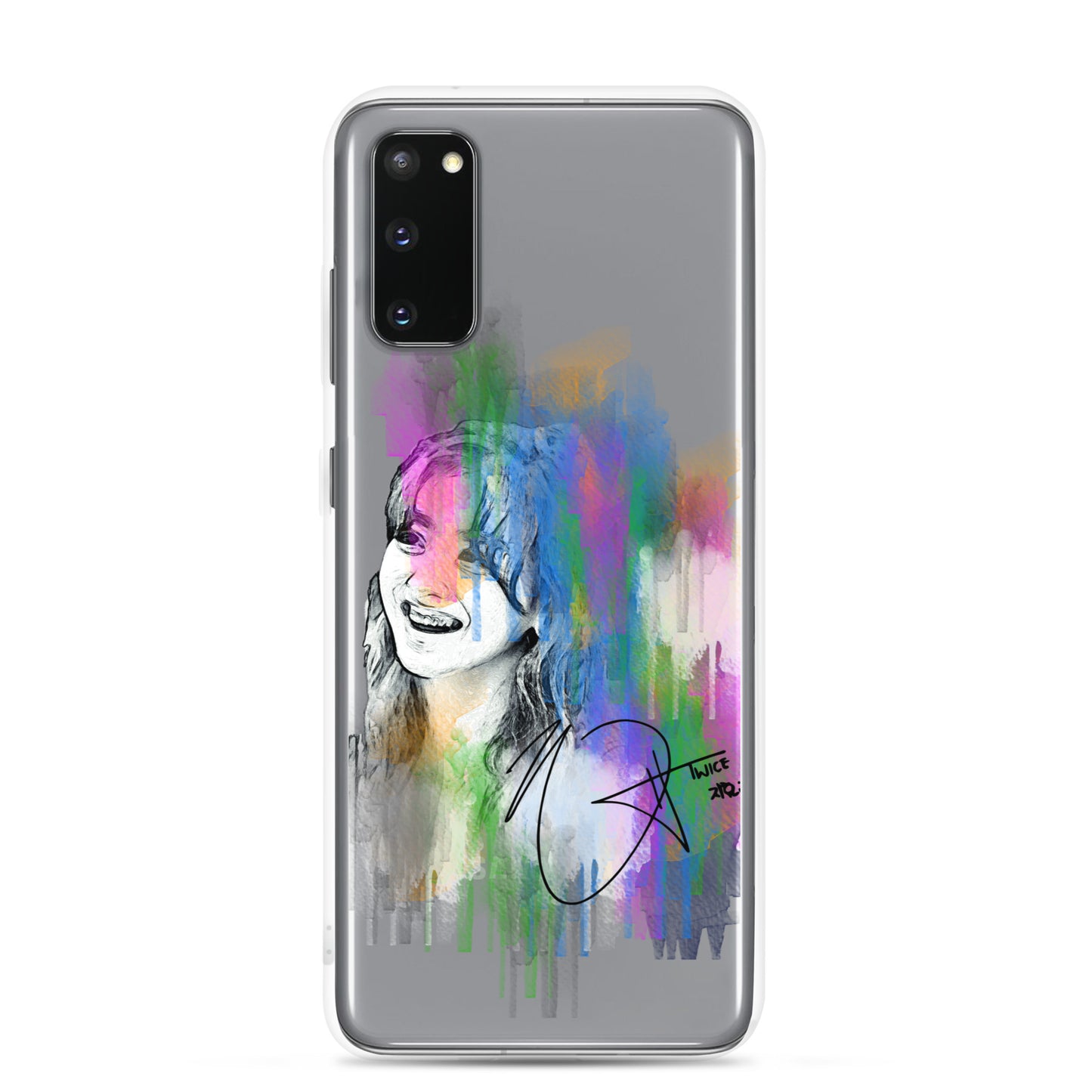 TWICE Jihyo, Park Ji-hyo Waterpaint portrait Samsung Case