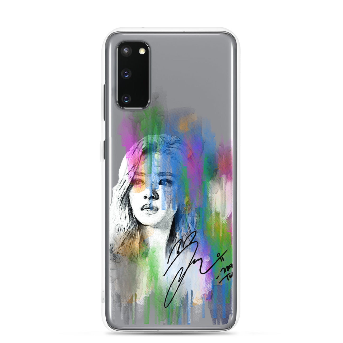 TWICE Jeongyeon, Yoo Jeong-yeon Waterpaint portrait Samsung Case